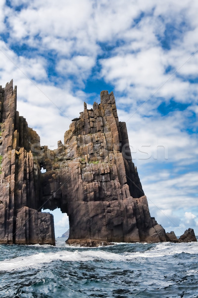 Rock landschap berg oceaan eiland Ierse Stockfoto © igabriela