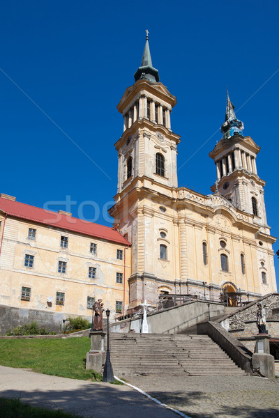 Monastero estate Romania chiesa torre cultura Foto d'archivio © igabriela