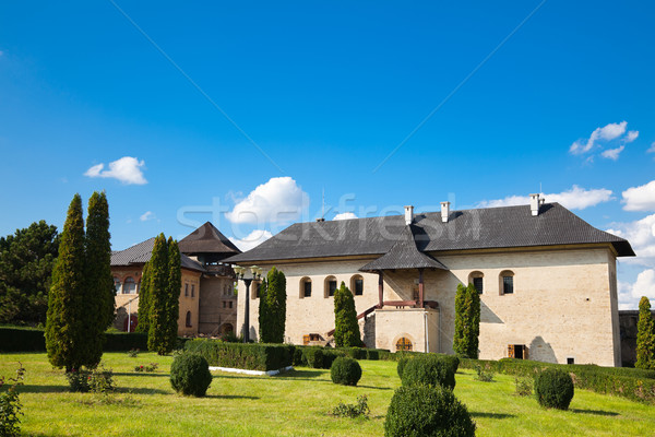 Monastero città ora legale Romania edifici medievale Foto d'archivio © igabriela