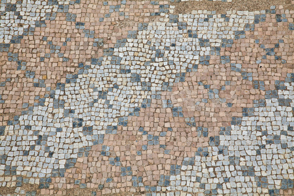 Mosaics at The Great Baths in Dion Stock photo © igabriela