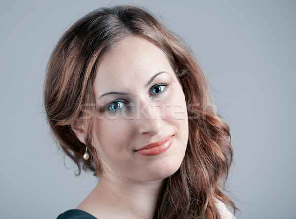 Young woman smiling Stock photo © igabriela