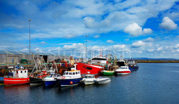 Stock photo: Rossaveel harbour