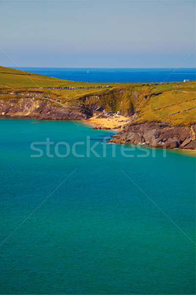 Stok fotoğraf: Yarımada · plaj · kafa · yaz · İrlanda · deniz