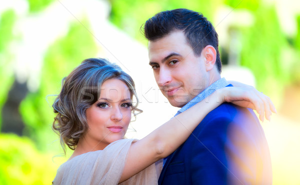 Bride and groom Stock photo © igabriela