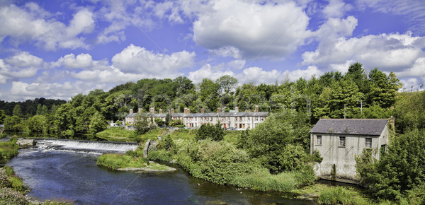 Liffey valley and river Stock photo © igabriela