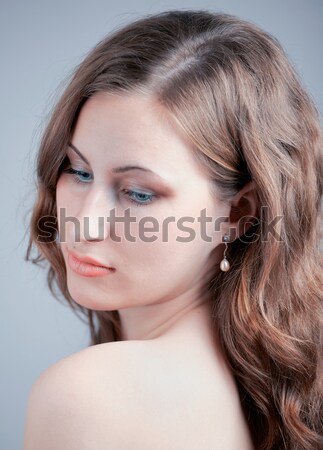 Stock photo: Beautiful redhead portrait