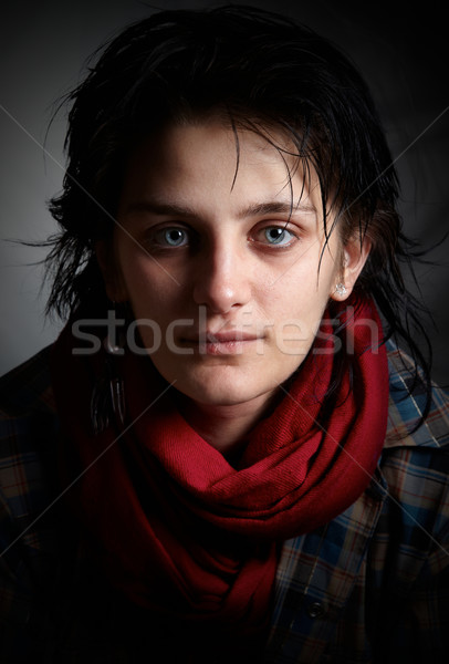 Young artist fineart portrait Stock photo © igabriela
