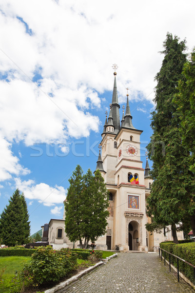 St. Nicholas Church in Brasov Stock photo © igabriela