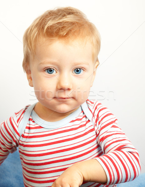 Feliz bebé nino estudio retrato Foto stock © igabriela
