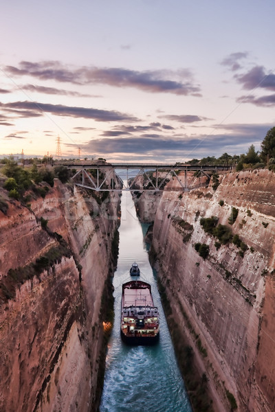 Corinth Canal Stock photo © igabriela