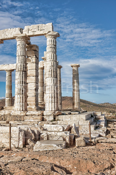 Poseidon's Temple Stock photo © igabriela