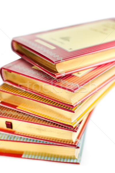 Stack of collectible books Stock photo © igabriela