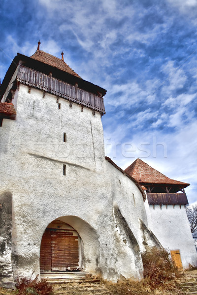 Viscri Fortified Church Stock photo © igabriela