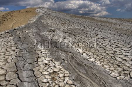 Schlammigen Frühling Landschaft natürlichen Reserve geschützt Stock foto © igabriela