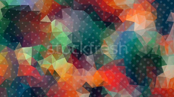 Basso abstract piazza pixel mosaico arte Foto d'archivio © igor_shmel