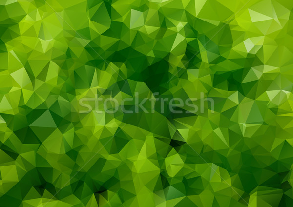 Green abstract Two-dimensional  colorful background Stock photo © igor_shmel