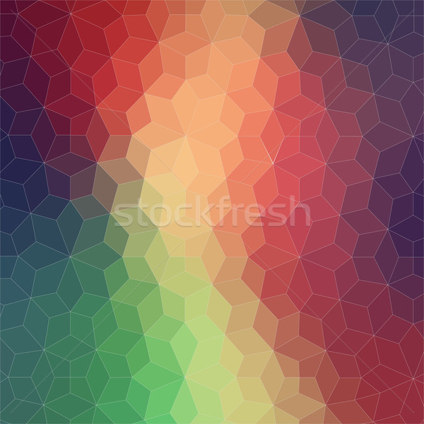 Two-dimensional geometric colorful background Stock photo © igor_shmel