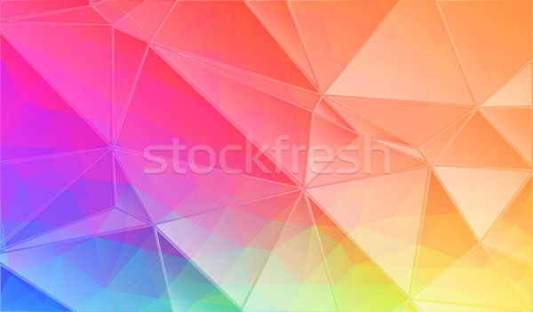 triangle pattern abstract background Stock photo © igor_shmel