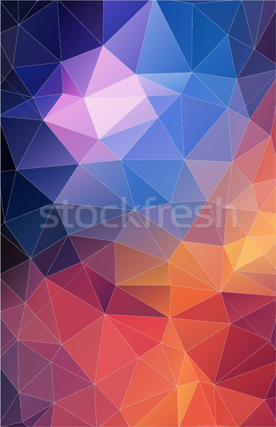 Vertical triangle pattern. abstract background Stock photo © igor_shmel