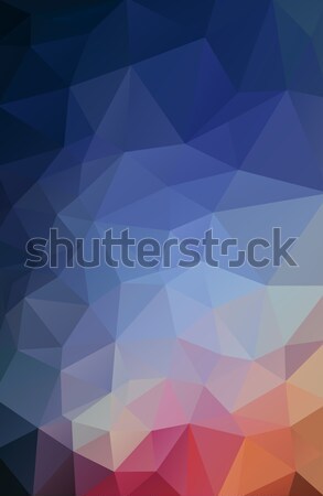 Flat vertical Background of geometric shapes. Stock photo © igor_shmel