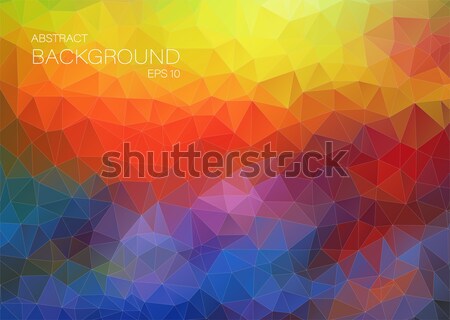 Abstract   colorful background with angulars Stock photo © igor_shmel