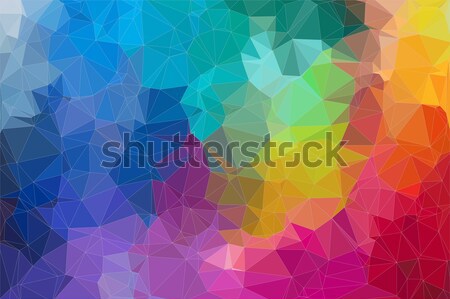 Rétro couleur géométrique triangle wallpaper modèle [[stock_photo]] © igor_shmel