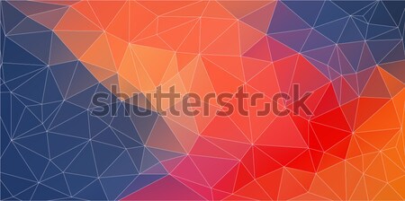 abstract polygonal background Stock photo © igor_shmel