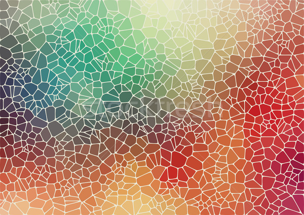 Colorful abstract 2D geometric background Stock photo © igor_shmel