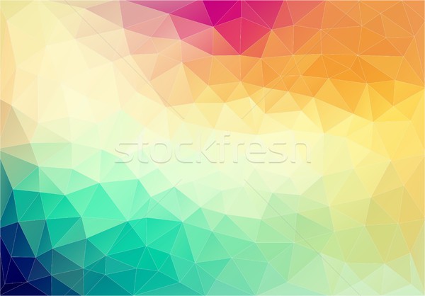 Foto stock: Abstrato · geométrico · colorido · elemento · vetor · web · design