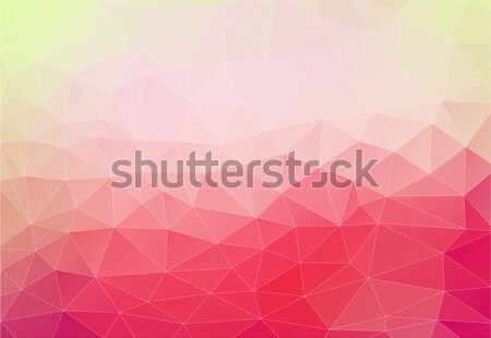 Pink Vector. background with triangles shapes Stock photo © igor_shmel