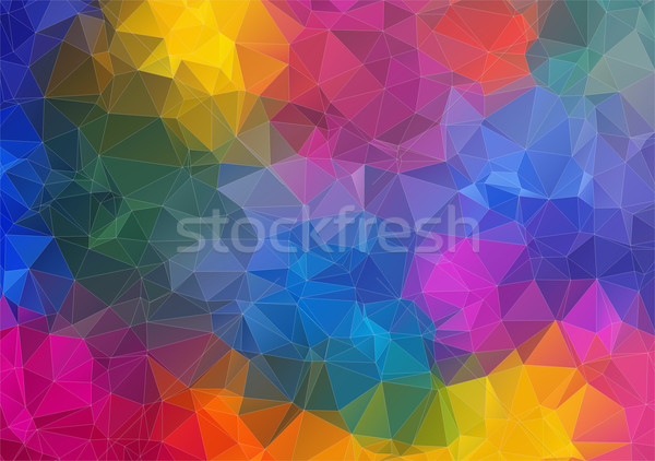 Abstract geometrica colorato texture sfondo arte Foto d'archivio © igor_shmel