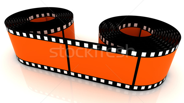 Film strip cor filme para cima Foto stock © ijalin