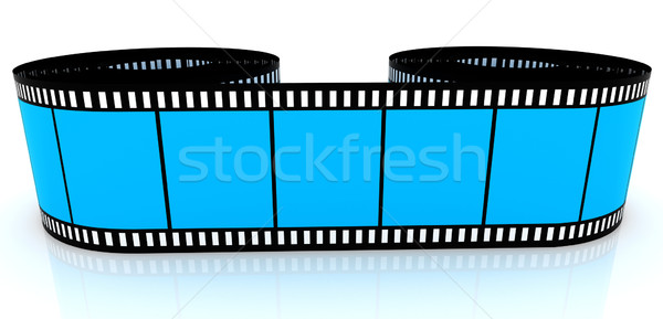 Taśmy filmowej kolor film w górę Zdjęcia stock © ijalin