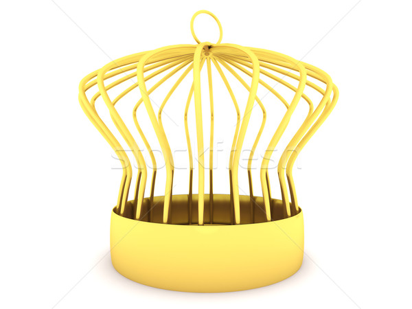 Stock photo: Golden Cage