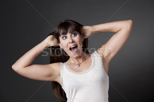 Happy woman Stock photo © iko
