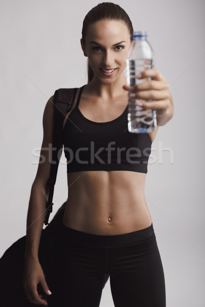 Time to hydrate my body Stock photo © iko