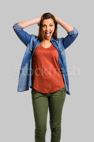 I'm so Happy Stock photo © iko