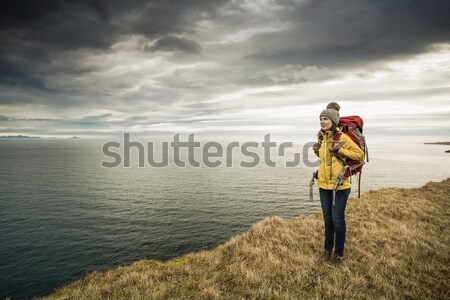 Backpacker Tourist Stock photo © iko