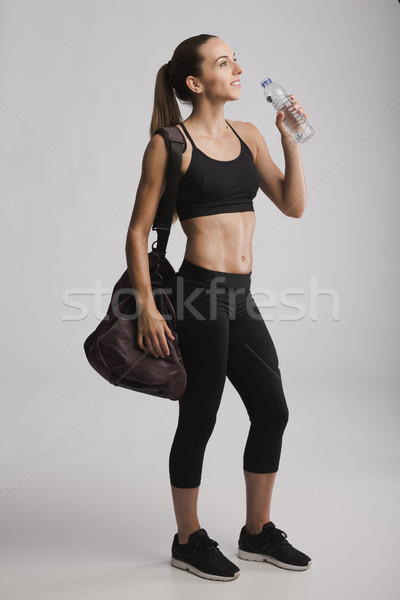 Time to hydrate my body Stock photo © iko