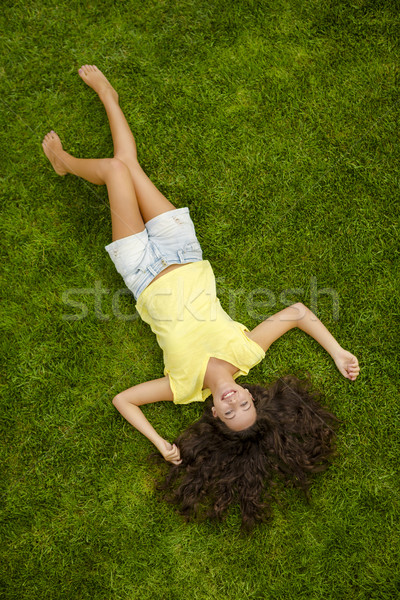Stock photo: A day in the park
