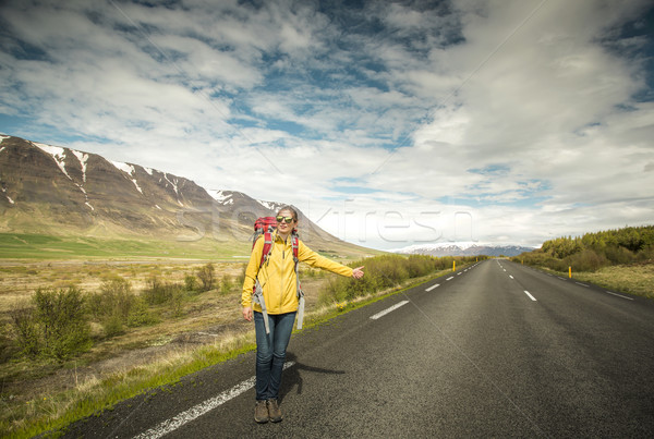 Backpacker Tourist Stock photo © iko