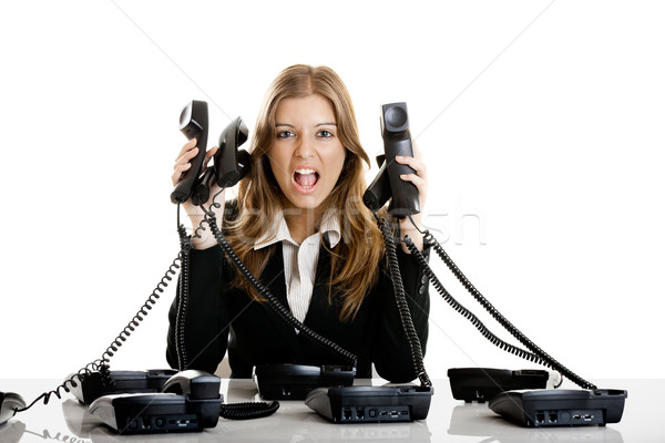 Helpdesk line Stock photo © iko