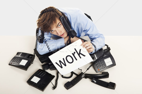 Full of work Stock photo © iko