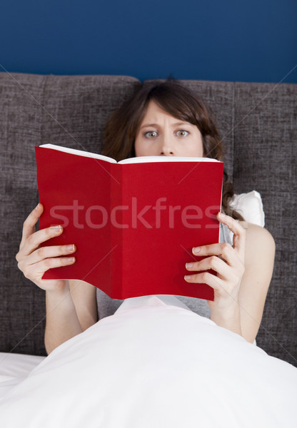 Reading a book Stock photo © iko