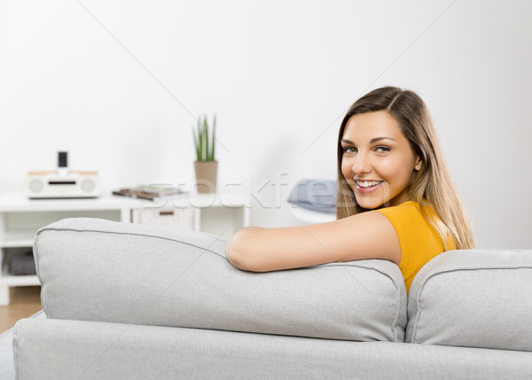 Me and my couch  Stock photo © iko