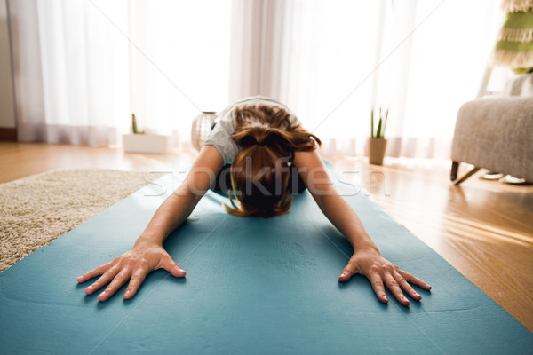 Stock photo: Time to stretch