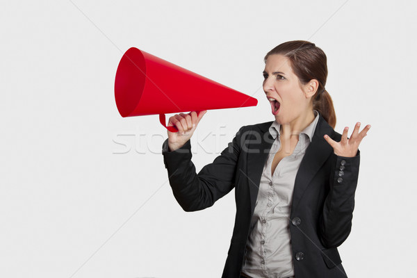 Can You Hear Me! Stock photo © iko