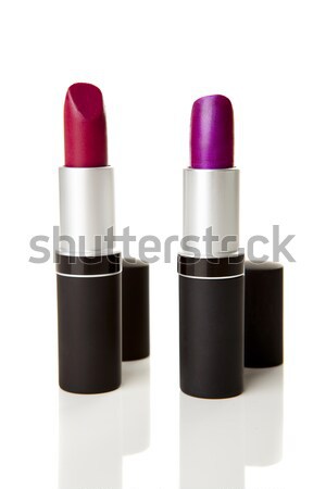 Lippenstift roze geïsoleerd witte kleur Stockfoto © iko