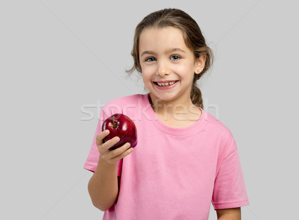 Healthy girl Stock photo © iko