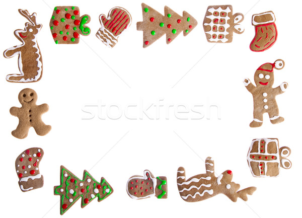 Gingerbread cookies Stock photo © iko